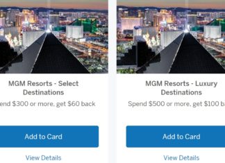 MGM Resorts Amex Offers