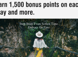 Marriott promotion 1,500 bonus points