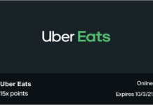 Point Uber Eats 15x