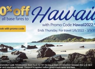 Southwest promo code HAWAII2022