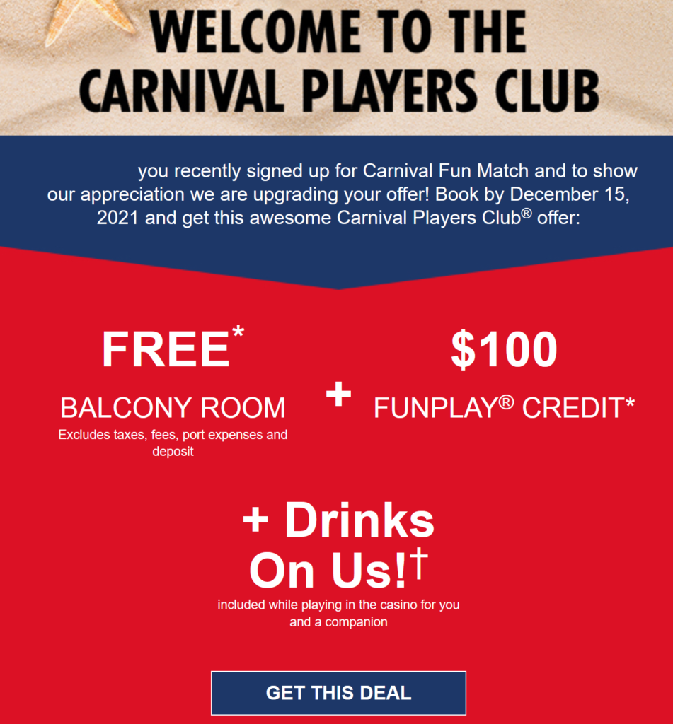 Trouble with the Carnival Fun Match? Here's a potential solution
