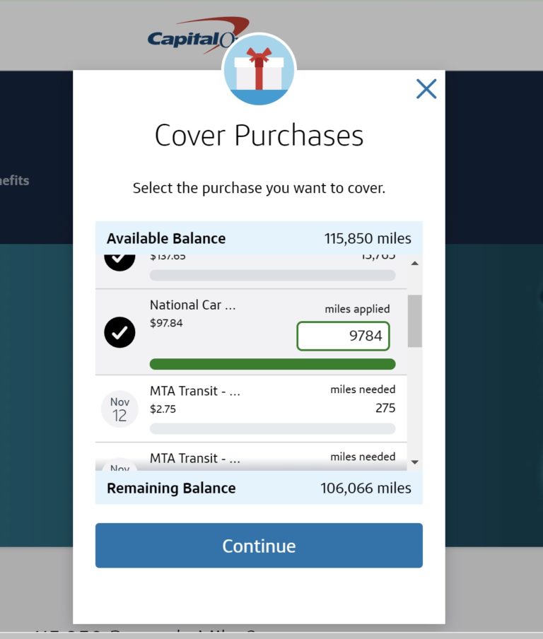 Capital One Miles Complete Guide