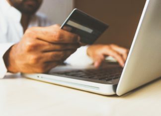 Credit card payment online shopping portal