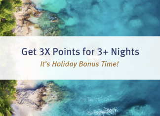 Wyndham Rewards 3x Points 3+ Nights