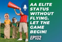 a group of people in sacks