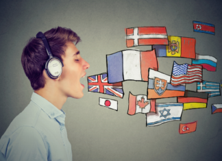 Speak Learn Foreign Language Flags