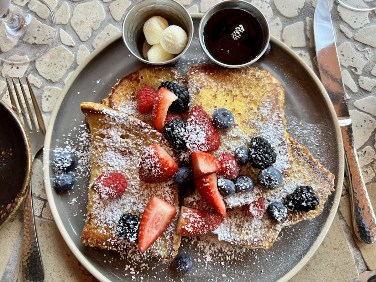 Hyatt's Royal Palm's Resort Scottsdale Breakfast French Toast