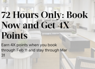 Marriott Homes & Villas 20x points