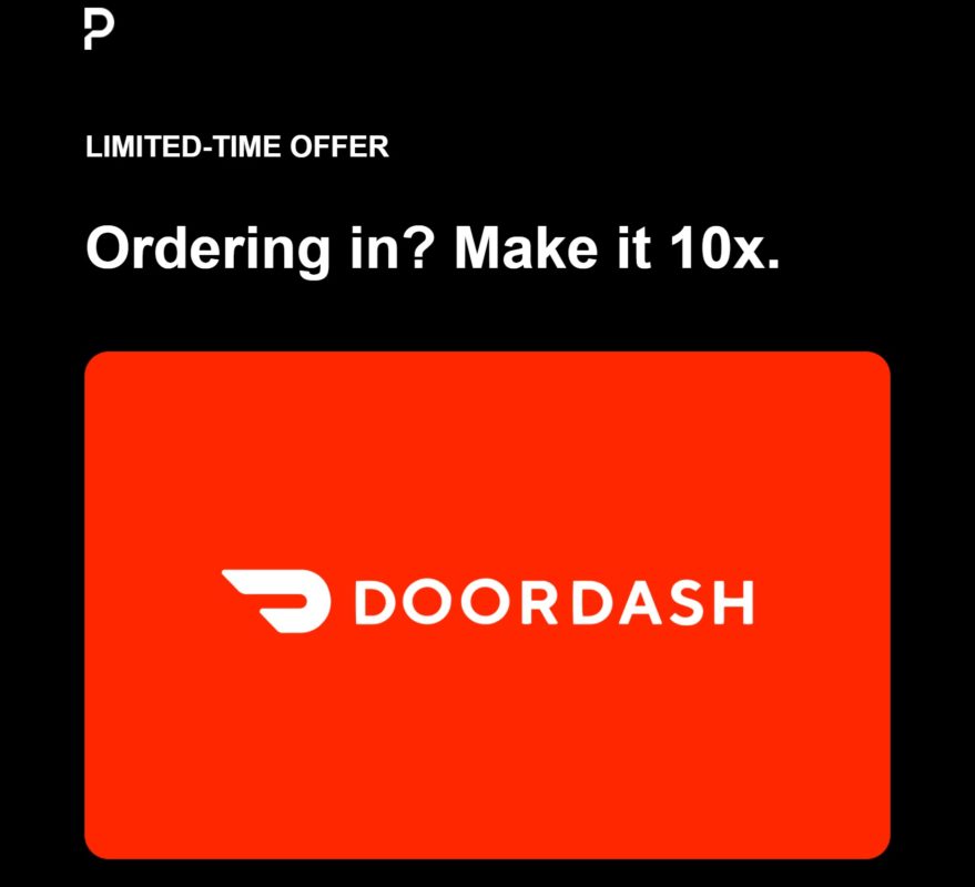 10x DoorDash with PointCard Debit Card LaptrinhX / News