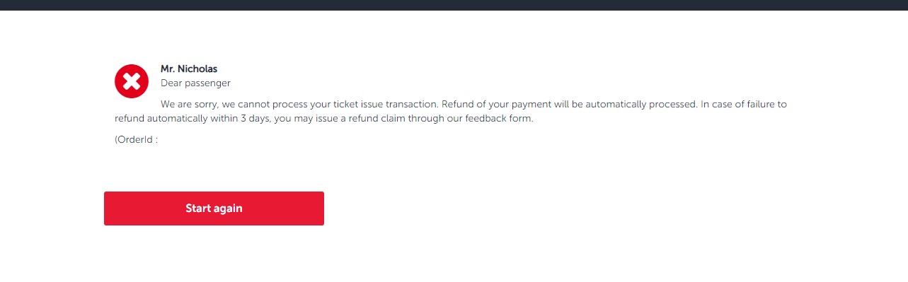 a screenshot of a ticket payment