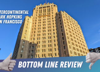 Bottom Line Review InterContinental Mark Hopkins San Francisco