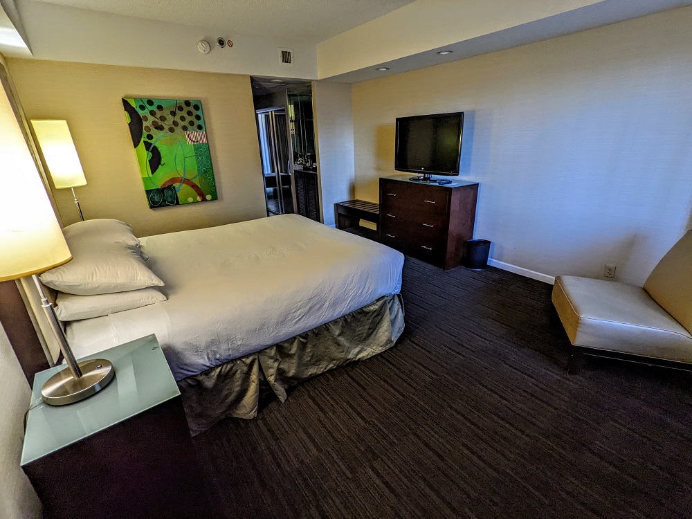 Hyatt Palm Springs, CA - Cabana Suite bedroom