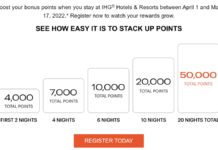 IHG Rewards Q2 2022 Promotion Step Up To Rewards