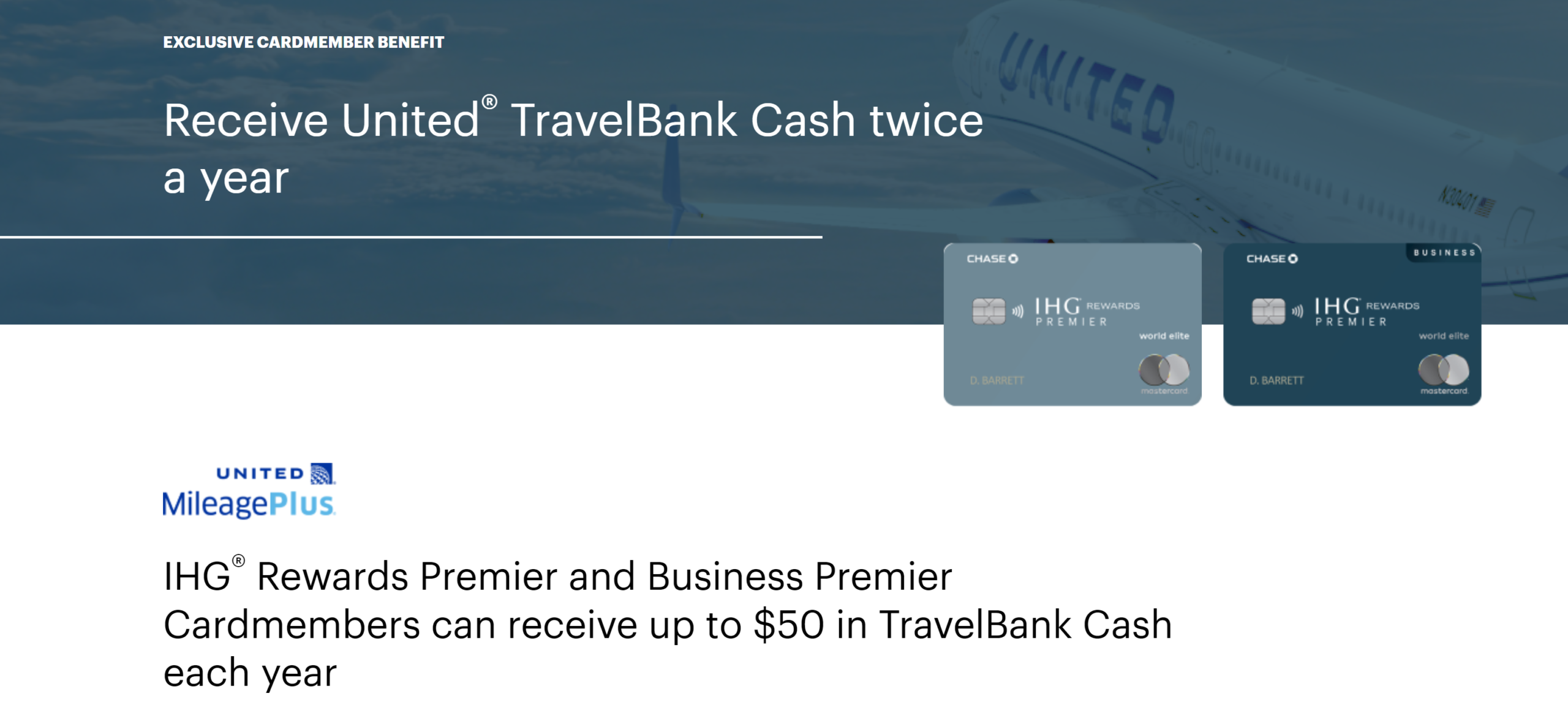 a credit card and plane