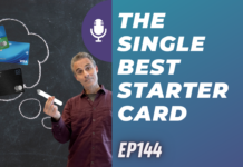 a man holding a white stick