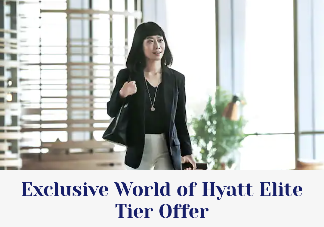 World of Hyatt Explorist Status offer
