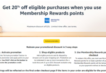 Amazon Membership Rewards