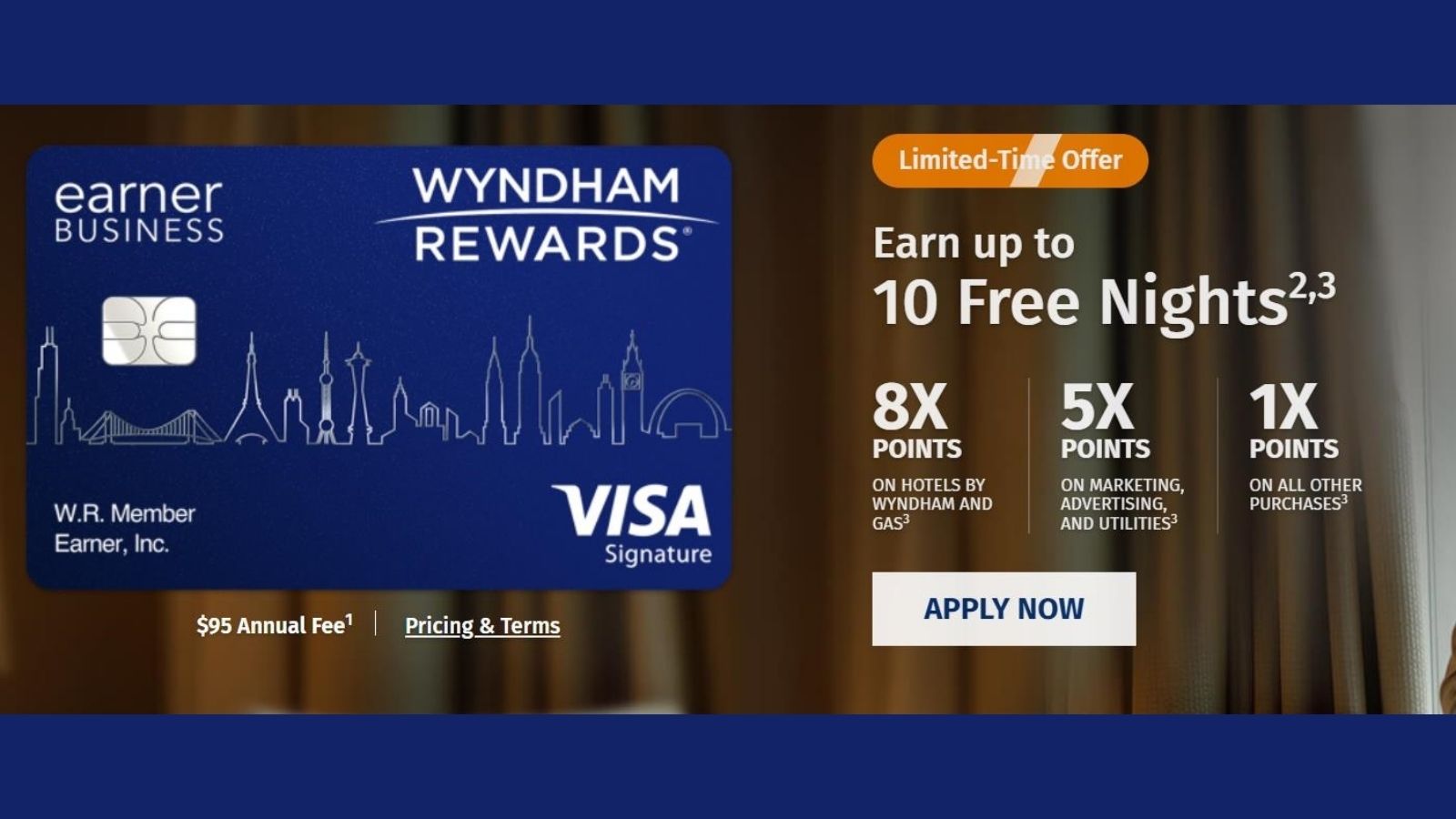 Wyndham Business Earner Offer