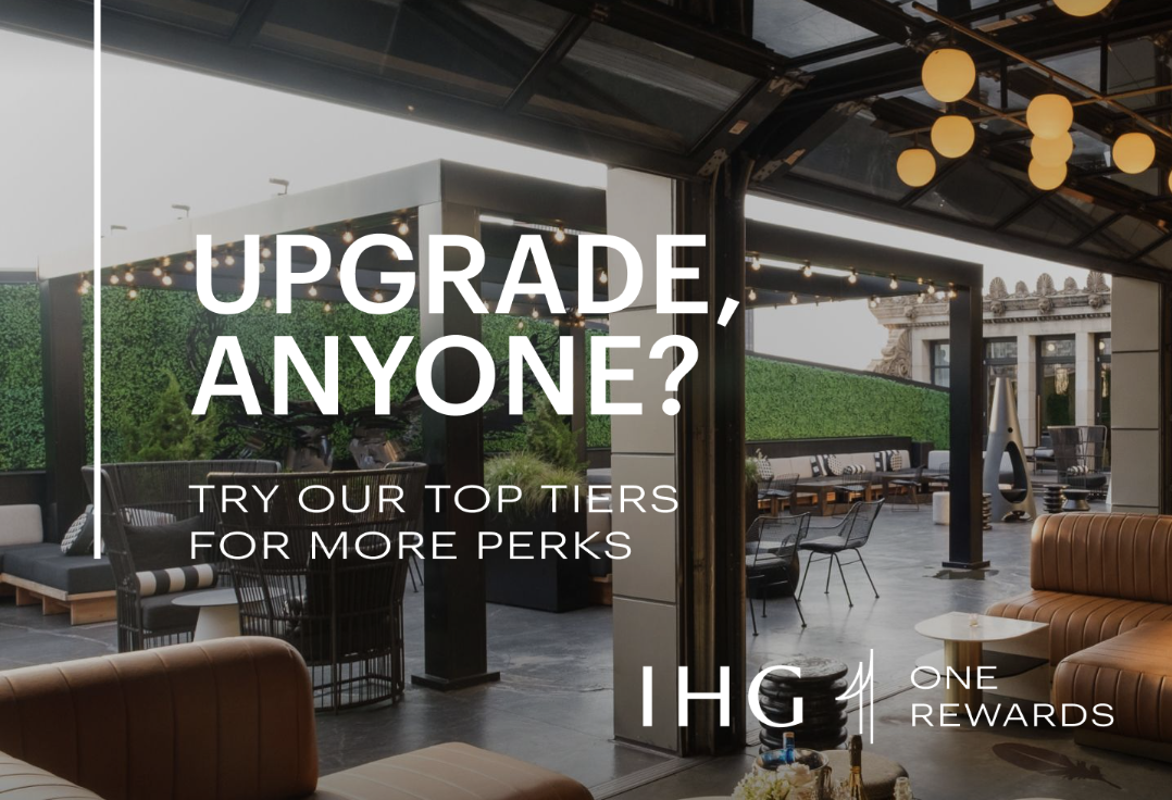 IHG One Rewards Status Challenge: Get Free Platinum Status & Upgrade To Diamond With 15 Nights
