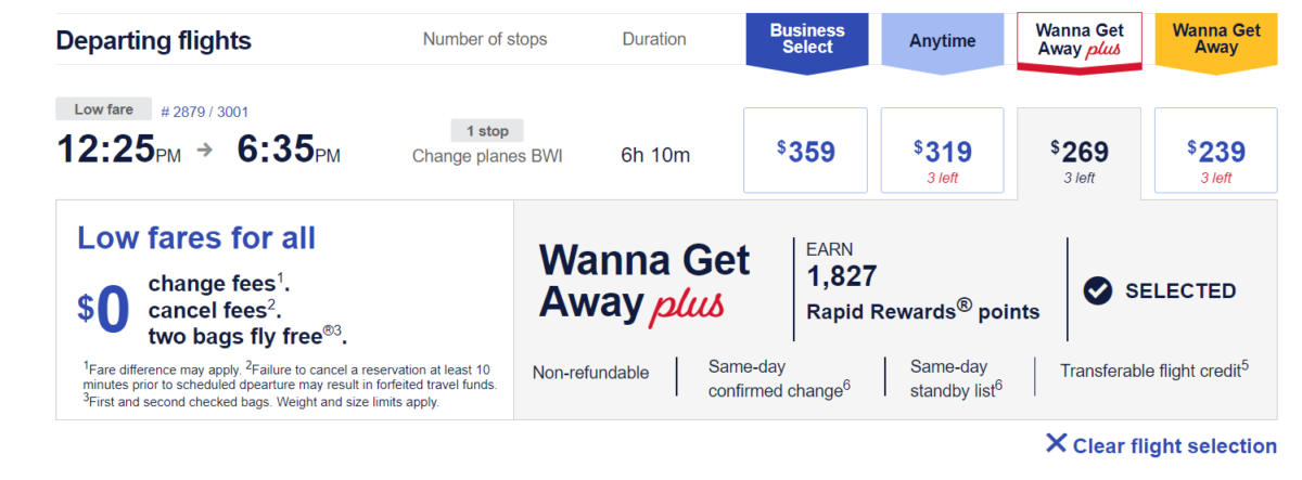 Reader tip: Flexible flight credits via Southwest Wanna Get Away Plus