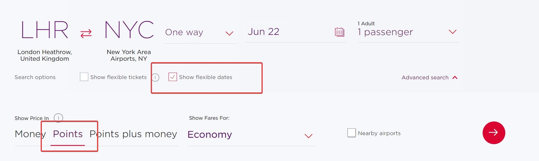 The Virgin Atlantic monthly award calendar still exists. Here's how to