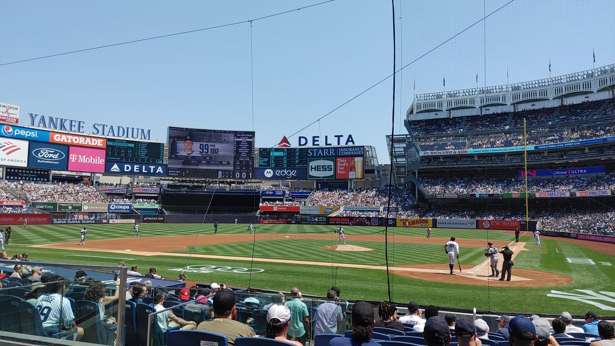 Yankee Stadium Terrace Level Seating 