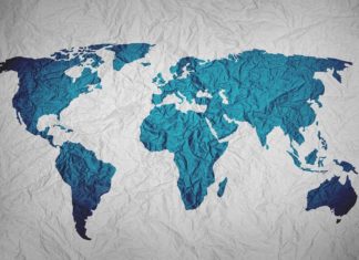 Map world globe travel