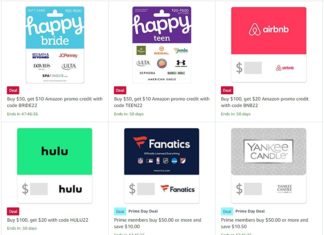 a screenshot of a gift card