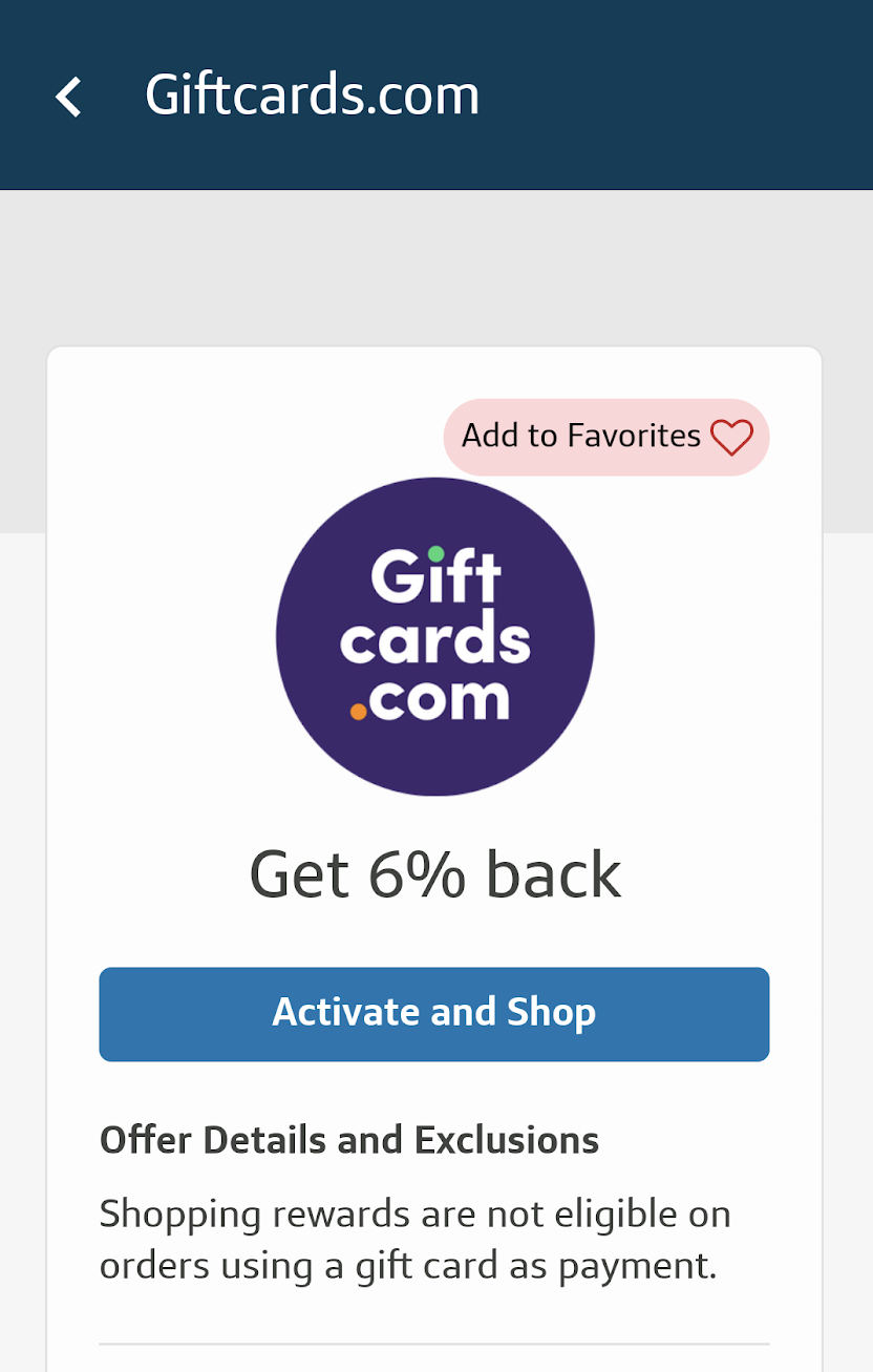 a screenshot of a gift card