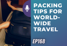 a woman holding a suitcase