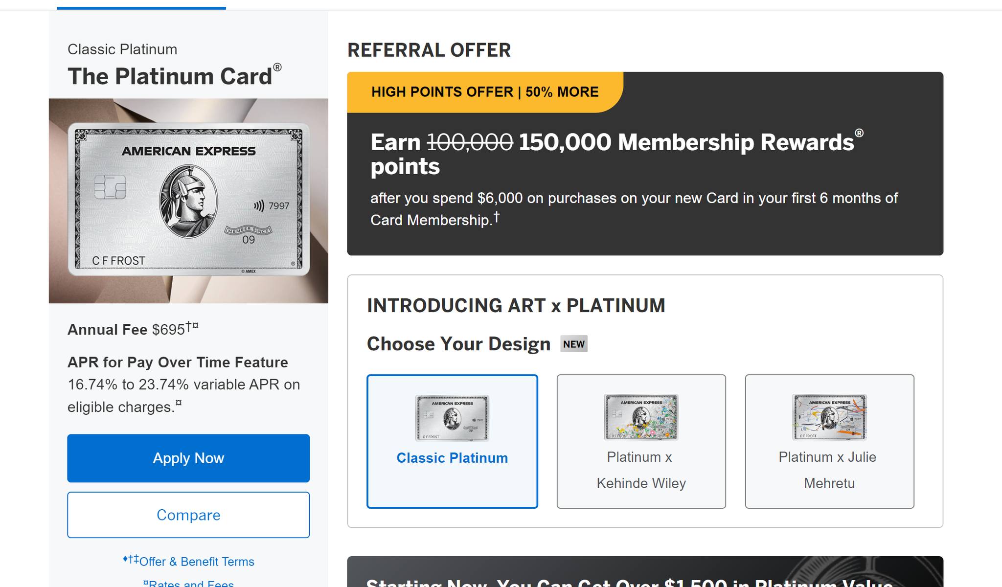 Amex Platinum 150K referral offer is back again (and we need your links!)