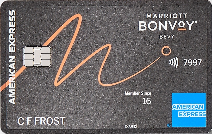 a credit card with a logo