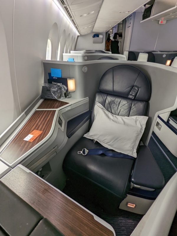 Egyptair 787 business class: Bottom Line Review