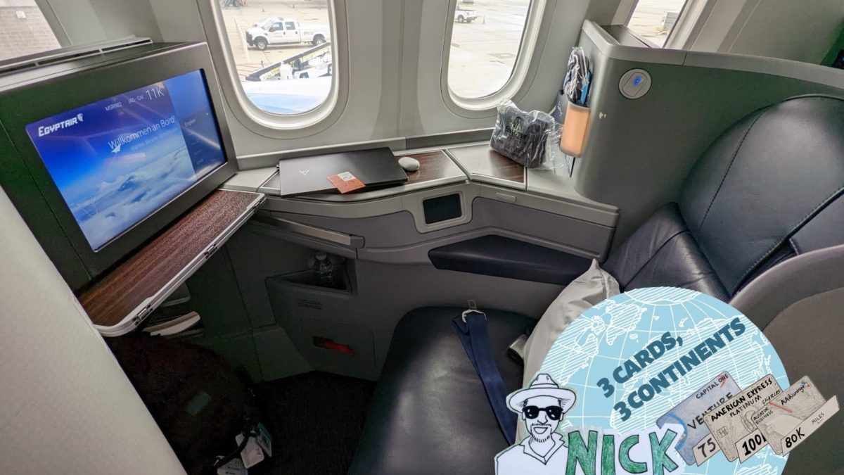 Egyptair 787 business class Bottom Line Review