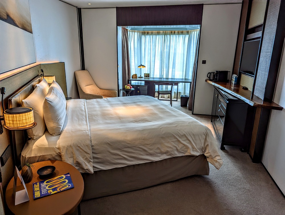 My room at the Shangri-La Singapore
