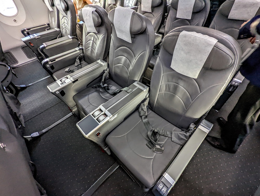 Norse Atlantic Airways JFK-LGW Premium Economy cabin