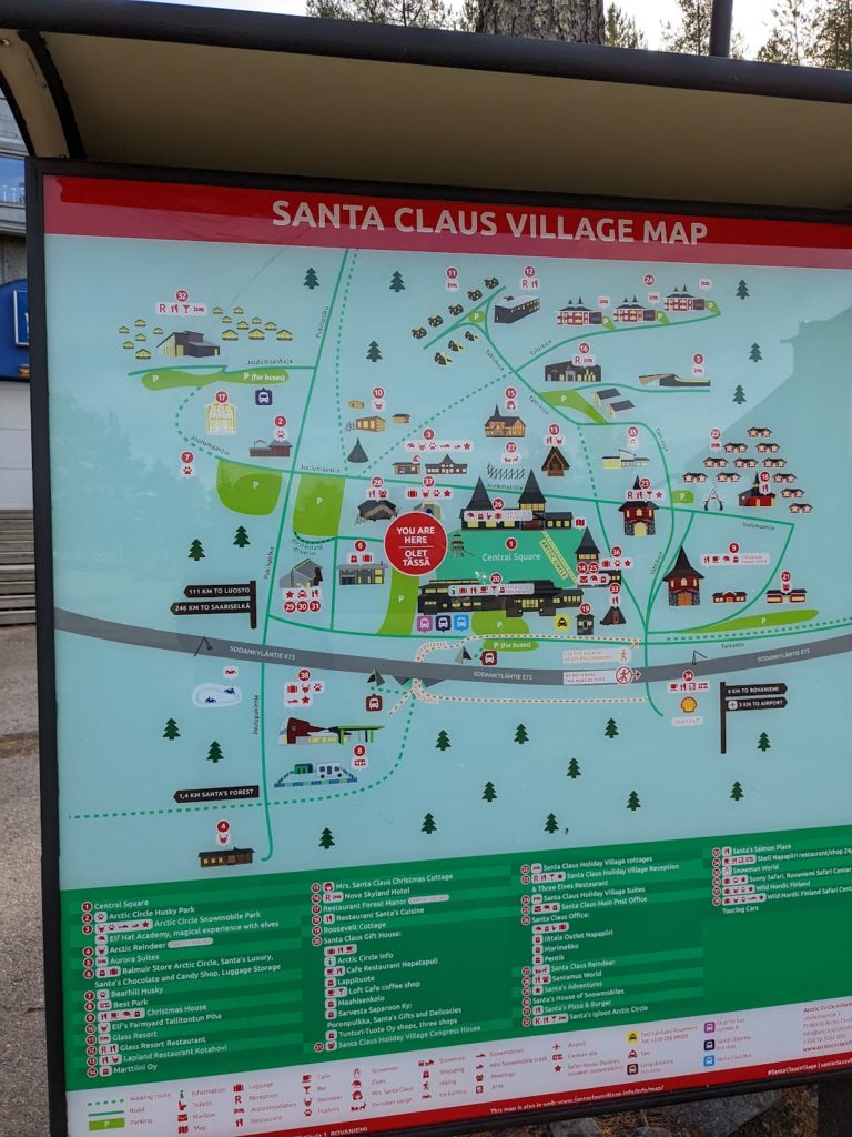 Santa Claus Holiday Village &amp; Northern Lights in Rovaniemi, Finland