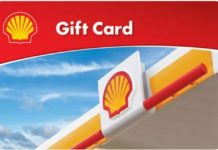 Shell gift card