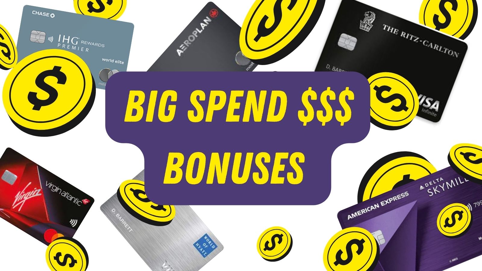 Best Big Spend Bonuses