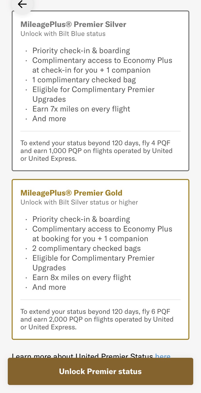 screens screenshot of a flight registration