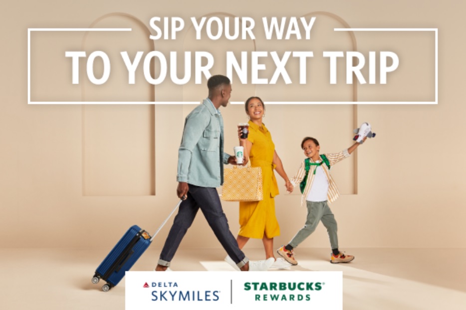 Delta SkyMiles Starbucks Rewards partnership