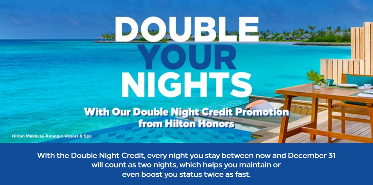 Hilton Double Elite Nights Promotion