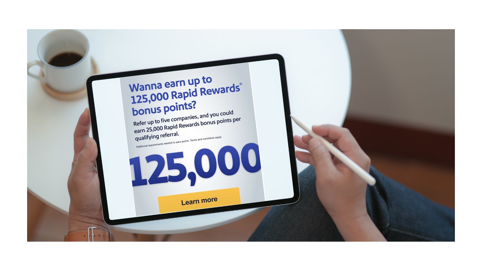 Get up to 125K Southwest points without a credit card (SWABIZ promo gets better)