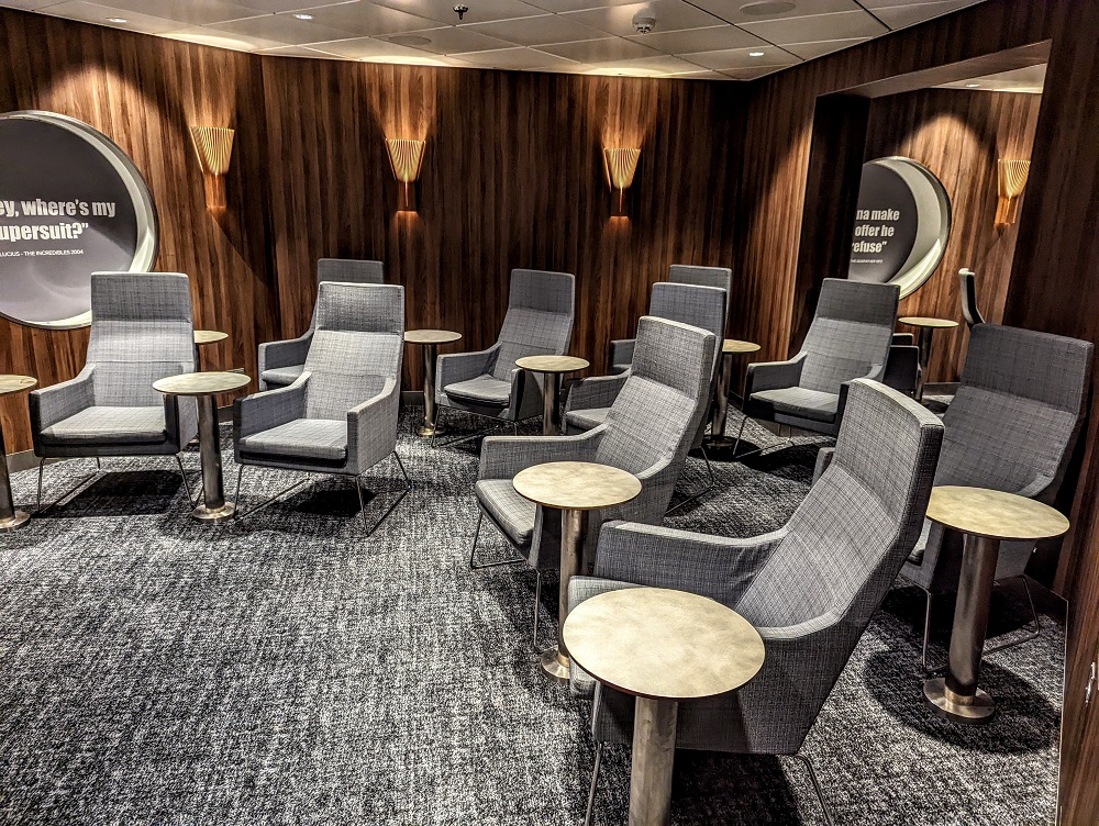 Stena Line ferry Liverpool-Belfast - Additional Movie Lounge seating
