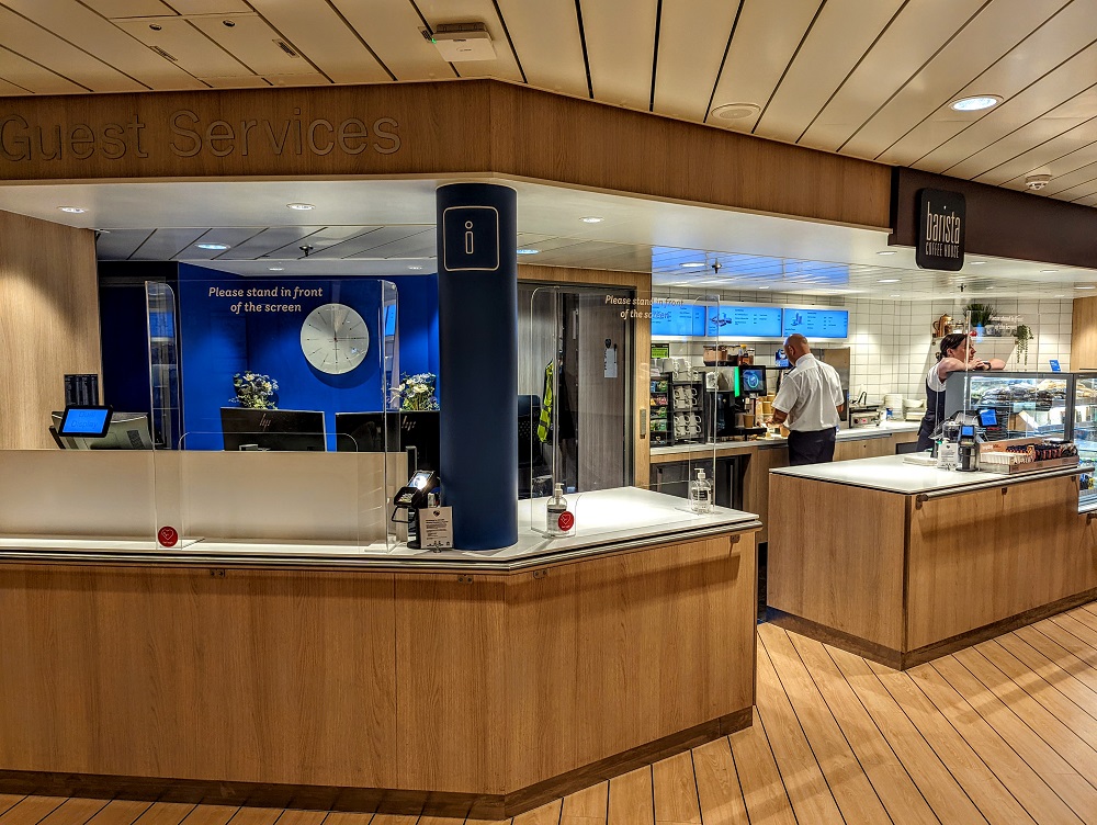 Stena Line ferry Liverpool-Belfast - Guest Services & Barista Coffee House
