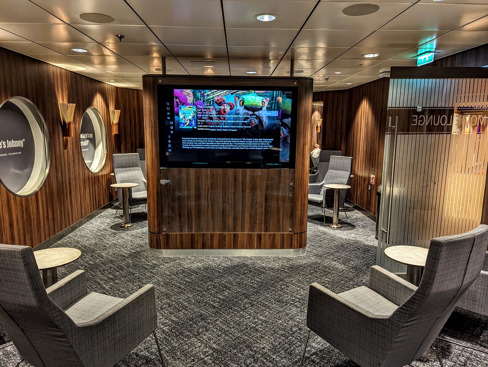 Stena Line ferry Liverpool-Belfast - Movie Lounge 1