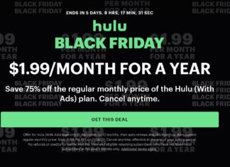 a black friday sale advertisement