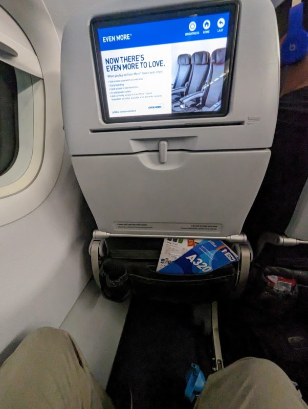 AA status win Complimentary extra legroom seating on JetBlue