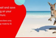 Qantas $30 discount email signup