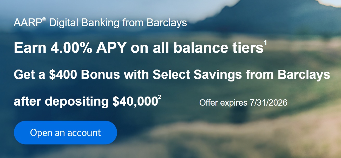 AARP Barclays Select Savings